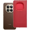 Oem Dėklas su klapką na Xiaomi Redmi NOTE 15 PRO PLUS 5G Luna Book Gold raudona