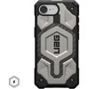 UAG Urban Armor Gear dėklas MONARCH PRO suderinamas su MagSafe, skirtas IPHONE 16e titanium