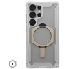 Dėklas Urban Armor Gear UAG Plasma XTE su magnetu, skaidrus / titano spalvos - Samsung Galaxy S25 Ultra
