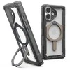 UAG Urban Armor Gear dėklas PLASMA XTE, suderinamas su „MagSafe“, skirtas IPHONE 17, pelenų / titano spalvos