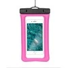 Oem Atsparus vandeniui bag for mobile phone with plastikas closing AIRBAG rose pink