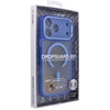 Dėklas X-ONE Dropguard 2S suderinamas su MagSafe, skirtas iPhone 18 Pro Max / 17 Pro Max, šviesiai mėlynas