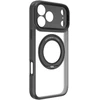 X-ONE Dropguard 2S (stand edition) compatible with MagSafe for iPhone 18 Pro / 17 Pro juodas frost matte