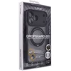 Dėklas X-ONE Dropguard 2S (stand edition) suderinamas su MagSafe, skirtas iPhone 18 Pro Max / 17 Pro Max, juodas frost matte