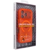 Dėklas X-ONE Dropguard 3S Shock Dominator compatible with MagSafe for iPhone 17 Pro oranžinis