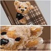4Tel ZUCK BEAR dėklas DARREN suderinamas su MagSafe 16 Pro šampano auksiniu