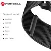 Dirželis „Samsung Galaxy Watch Forcell F-Design FS11“ magnetiniam plienui, 20 mm, sidabrinis