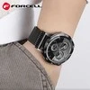 Dirželis „Samsung Galaxy Watch Forcell F-Design FS10“ magnetiniam plienui, 20 mm, juodas