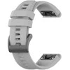 Oem Silikoninė apyrankė skirta GARMIN FENIX 3 / 3HR / 5X / 6X / 6X Pro / 7X / 7X Pro pilkos spalvos (12)