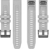 Oem Silikoninė apyrankė skirta GARMIN FENIX 3 / 3HR / 5X / 6X / 6X Pro / 7X / 7X Pro pilkos spalvos (12)