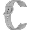 Oem Silikoninė apyrankė skirta Samsung Galaxy Watch 4 / 5 pilkos spalvos (4)