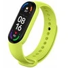 Oem Silikoninė apyrankė skirta Xiaomi Mi Band 5 / 6 / 7 žalios spalvos (05)