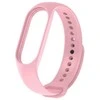 Oem Silikoninė apyrankė skirta Xiaomi Mi Band 5 / 6 / 7 rožinės spalvos (06)