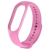 Oem Silicone apyrankė for XIAOMI Mi Band 5 / 6 / 7 pink (37)