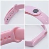 Oem Silikoninė apyrankė skirta Xiaomi Mi Band 5 / 6 / 7 rožinės spalvos (06)