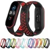 Oem Silikoninė apyrankė skirta Xiaomi Mi Band 5 / 6 / 7 žalios spalvos (05)