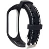 Oem Elastomer apyrankė LIFESTYLE for XIAOMI Mi Band 7 juodos spalvos (03)