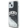 Apple iPhone 13 / 14 / 15 DKNY dėklas Liquid Glitter Big Logo (DKHCP14SLBNAEK) juodos spalvos