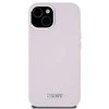 DKNY DKHMP15SSMCHLP Apple iPhone 15 14 13 6.1″ rožinės spalvos kietas dėklas Liquid Silicone Small Metal Logo MagSafe