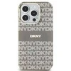 Apple iPhone 13 / 14 / 15 DKNY dėklas IML Mono & Stripe MagSafe (DKHMP15SHRHSEE) beige