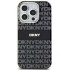 Apple iPhone 15 Plus / 14 Plus DKNY dėklas IML Mono &amp; Stripe MagSafe (DKHMP15MHRHSEK) juodos spalvos
