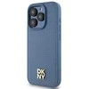 Apple iPhone 15 Pro DKNY odinis dėklas Monogram Pattern Metal Logo MagSafe (DKHMP15LPSHRPSB) mėlynos spalvos