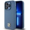 Apple iPhone 15 Pro DKNY odinis dėklas Monogram Pattern Metal Logo MagSafe (DKHMP15LPSHRPSB) mėlynos spalvos