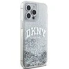 DKNY DKHCP15XLBNAET Apple iPhone 15 Pro Max 6.7″ baltos spalvos kietas dėklas Liquid Glitter Big Logo