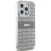 Apple iPhone 15 Pro Max DKNY dėklas IML Mono & Stripe MagSafe (DKHMP15XHRHSEE) beige