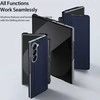 DUX DUCIS BRIL rašiklio laikiklio dėklas, skirtas SAMSUNG Z FOLD 7, mėlynas