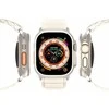 Sport apyrankė buckle for Apple Watch Ultra / 9 / 8 / 7 / 6 / SE / 5 / 4 / 3 / 2 / 1 (42, 44, 45, 49 mm) Dux Ducis Apyrankė GS Version - baltos spalvos