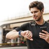 Dux Ducis apyrankė MIXTURE PRO stretchable braided skirta Apple Watch 38 / 40 / 41 mm mėlynas