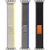DUX DUCIS apyrankė YJ nylon for Apple Watch 42 / 44 / 45 / 49 mm juodos spalvos pilkos spalvos