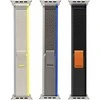 Sport Velcro Apyrankė Apple Watch Ultra / 9 / 8 / 7 / 6 / SE / 5 / 4 / 3 / 2 / 1 (42, 44, 45, 49 mm) Dux Ducis Apyrankė YJ Version - mėlynos ir pilkos spalvos