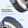 Sport Velcro Apyrankė Apple Watch Ultra / 9 / 8 / 7 / 6 / SE / 5 / 4 / 3 / 2 / 1 (42, 44, 45, 49 mm) Dux Ducis Apyrankė YJ Version - mėlynos ir pilkos spalvos
