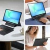 Dėklas su klaviatūra Dux Ducis (DK series) skirtas Samsung Tab S10 FE+ (Plus) – juodos spalvos