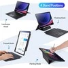 DUX DUCIS dėklas DK sulenkiamas su belaide klaviatūra skirtas Samsung Galaxy Tab S9 juodos spalvos