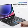 DUX DUCIS dėklas DK sulenkiamas su belaide klaviatūra skirtas Samsung Galaxy Tab S9 juodos spalvos