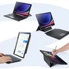 DUX DUCIS dėklas DK foldable su belaide klaviatūra su pašvietimu skirtas Samsung Galaxy Tab S10 Plus/S9 Plus/S9 FE Plus juodos spalvos