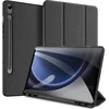 Dėklas Dux Ducis Domo Samsung X400/X406 Tab S10 Lite/X520/X526 Tab S10 FE/X510/X516 Tab S9 FE juodas
