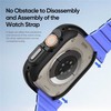 Dux Ducis dėklas BAMO Apple Watch Ultra / Ultra 2 49 mm vidurnakčio pilkoms