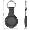 Dux Ducis 4vnt set Silicone flexible cover keychain loop dėklas skirtas Apple AirTag (juodos spalvos / žalios spalvos / rožinės spalvos / mėlynos spalvos)