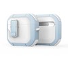 Dėklas DUX DUCIS PECP - TPU+PC protective case for AirPods 4 baltas mėlynas