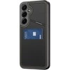 Dux Ducis dėklas RAFI II MAG su stoveliu suderinamas su MagSafe skirtas Samsung Galaxy A35 juodos spalvos