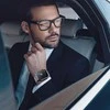 LCD apsauginis stikliukas/dėklas Dux Ducis Samo Apple Watch 45mm sidabrinis