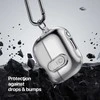 DUX DUCIS SECI - apsauginis dėklas skirtas Samsung Galaxy Buds 3/ Buds 3 Pro skaidrus