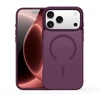 Štai vertimas: DUX DUCIS dėklas YIND suderinamas su MagSafe, skirtas iPhone 18 Pro / 17 Pro (atviro žiedo versija) tamsi vyšninė