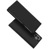 DUX DUCIS wallet dėklas SKIN PRO skirtas Samsung Galaxy A06 5G juodos spalvos