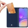DUX DUCIS wallet dėklas SKIN PRO skirtas Samsung Galaxy A06 5G mėlynos spalvos