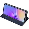DUX DUCIS wallet dėklas SKIN PRO skirtas Samsung Galaxy A06 5G mėlynos spalvos